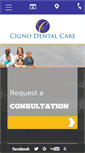 Mobile Screenshot of cignodentalcare.com
